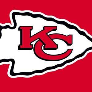 NFL Kansas City Chiefs Large Logo Xbox 360 (Includes HDD) Skin